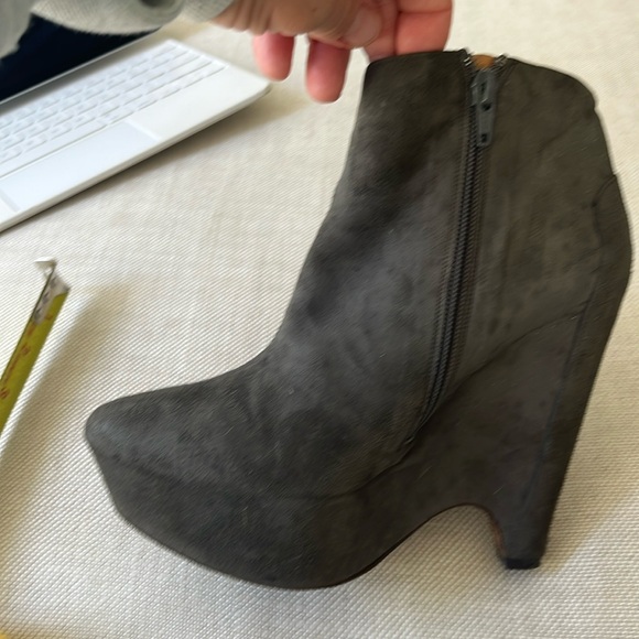 Neiman Marcus, Shopbop and Revolve Pura López Wedge Platform Sexy Bootie HOT ❤️ - Picture 16 of 17